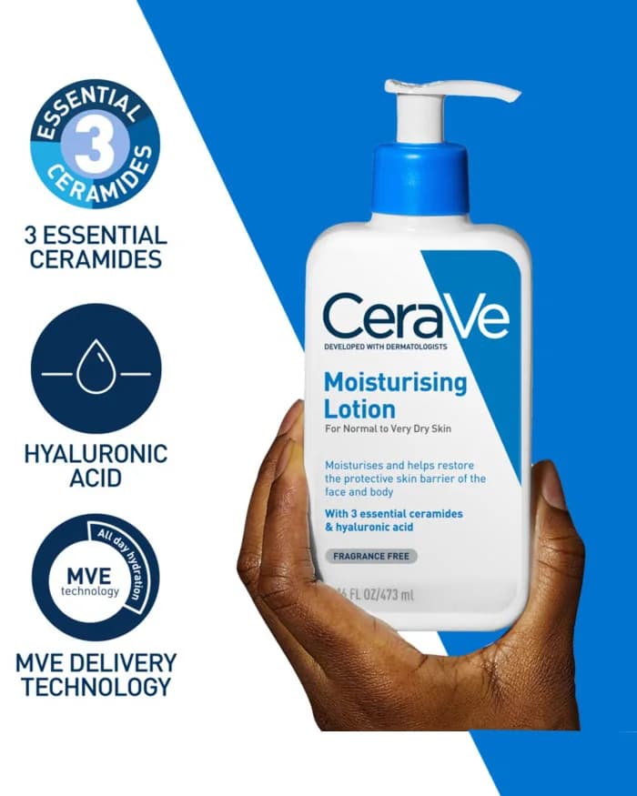 CeraVe Daily Moisturising Lotion FOR DRY TO VERY DRY SKIN 236 ML
