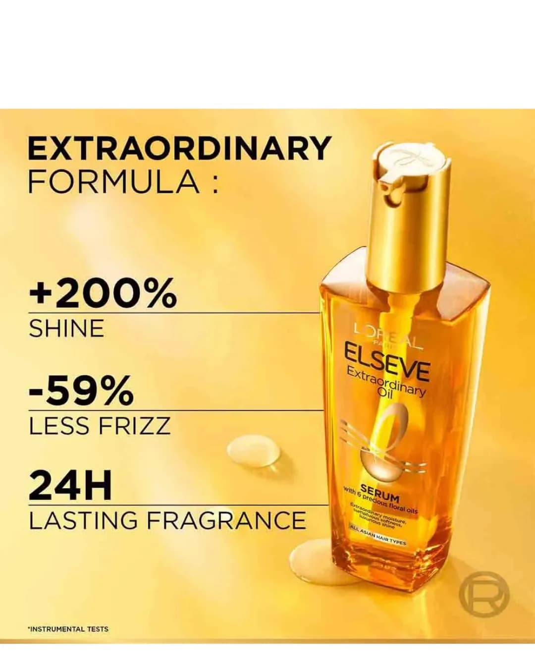 Loreal Paries Elseve Extraordinary Oil Extra Rich Hair Serum 100 ML — photo 2