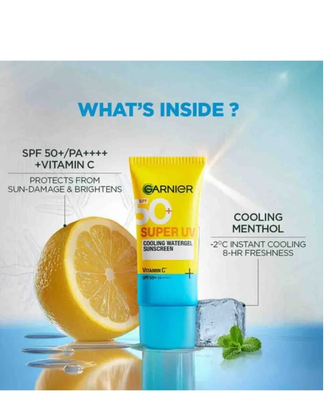Garnier Super UV Cooling Watergel Sunscreen 30 ML — photo 5